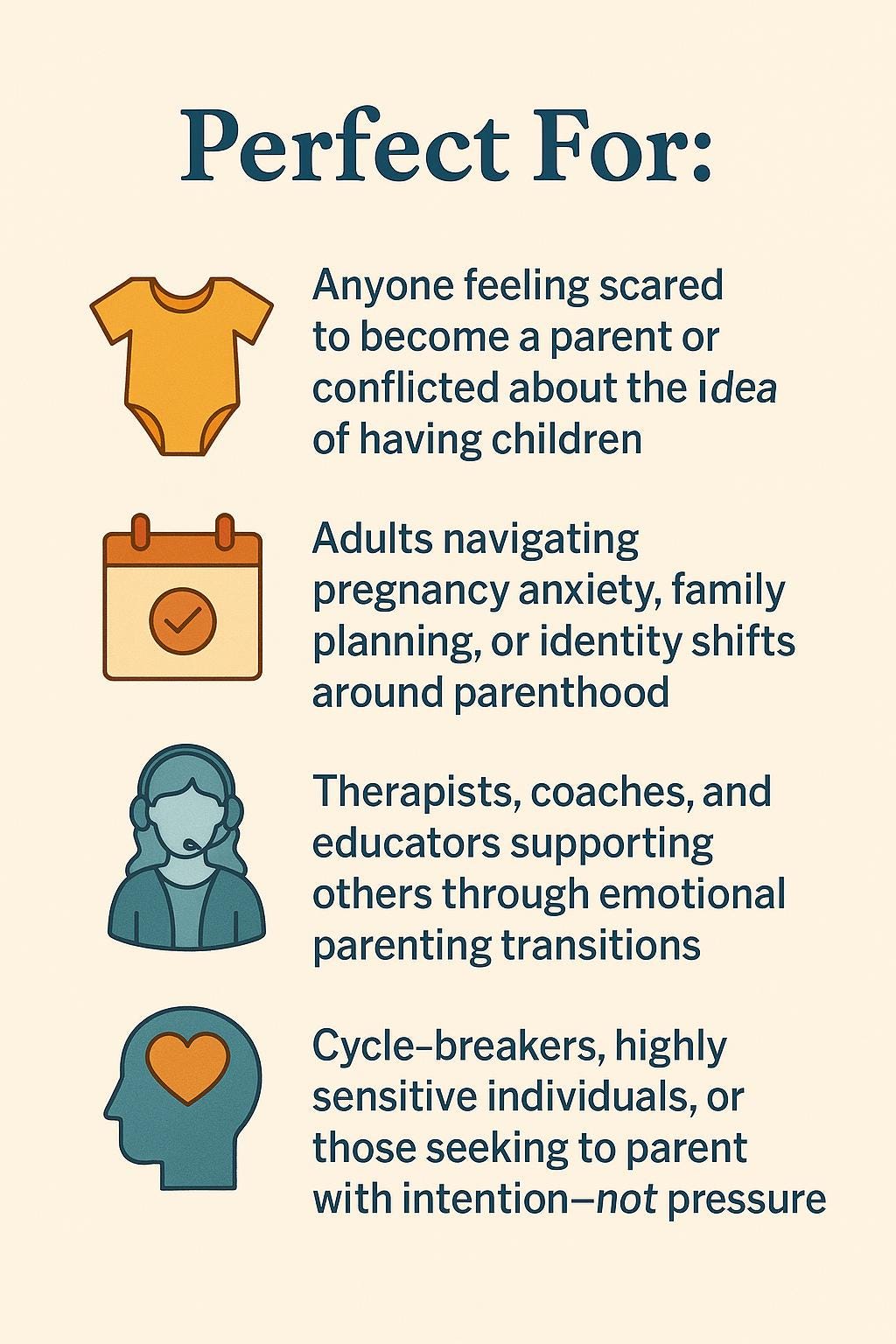 Facing Parenthood with Courage – Printable Guide for Navigating Parenting Fears, Identity Shifts & Emotional Overwhelm | A4 PDF Workbook