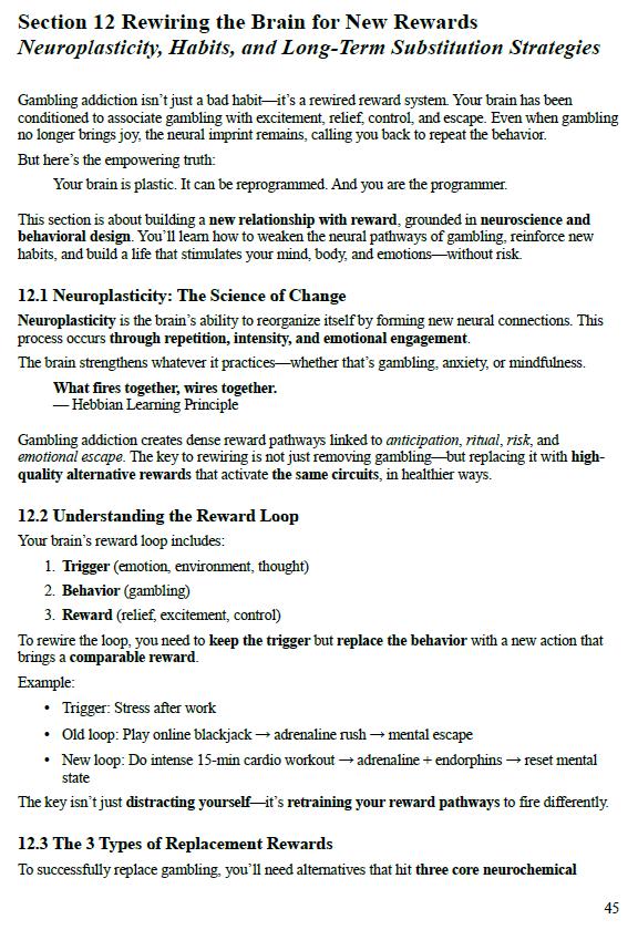 Understand & Overcome Gambling Addiction - A Workbook to Breaking the Cycle