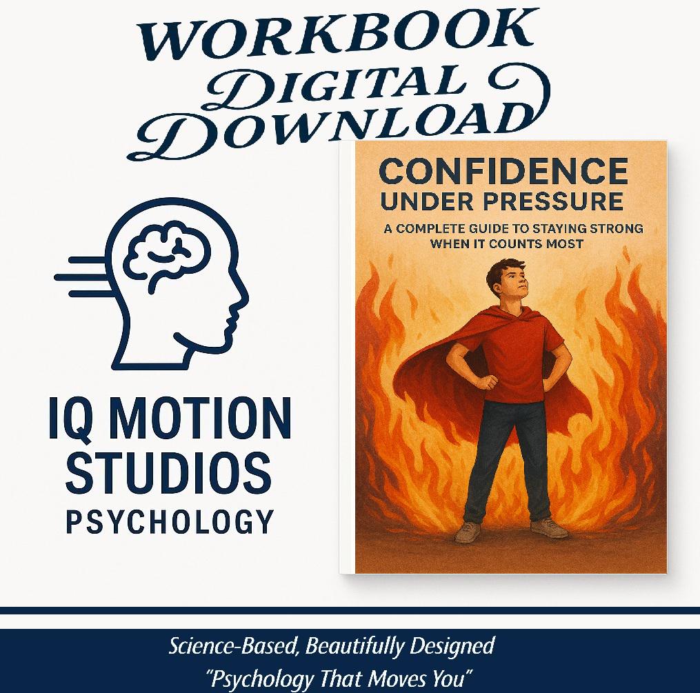 Confidence Under Pressure PDF | Stay Grounded in Stressful Moments | Speak with Poise & Overcome Social Freeze