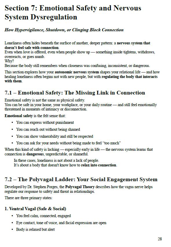 Lonely But Not Broken Workbook | Emotional Healing for Loneliness | 60+ Page Self-Help PDF