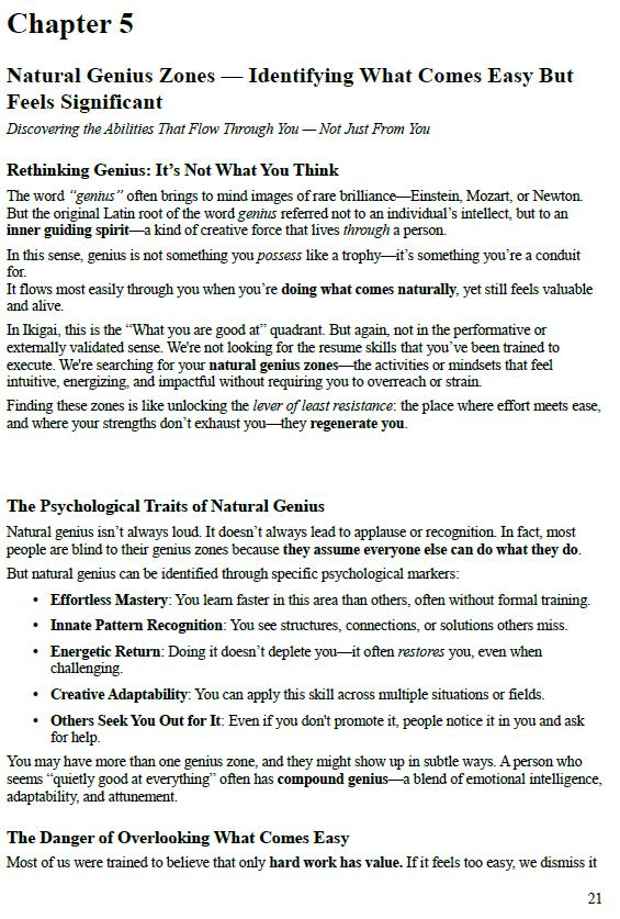 Ikigai Workbook – Find Your Purpose & Career Alignment
