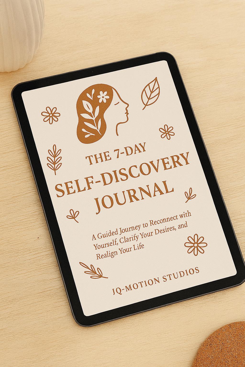 7-Day Self-Discovery Journal | Guided Prompts for Clarity, Growth & Realignment
