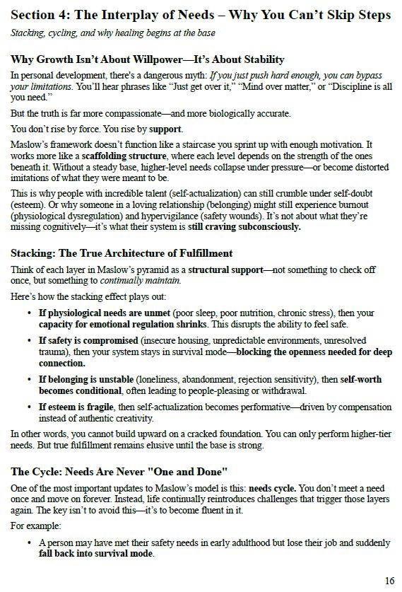 The Pyramid Within – A Guided Workbook on Maslow’s Hierarchy of Needs