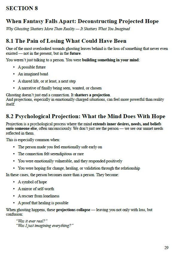 Ghosted – A Psychology-Based Workbook to Heal After Sudden Disconnection, Rebuild Self-Worth, and Understand Emotional Avoidance