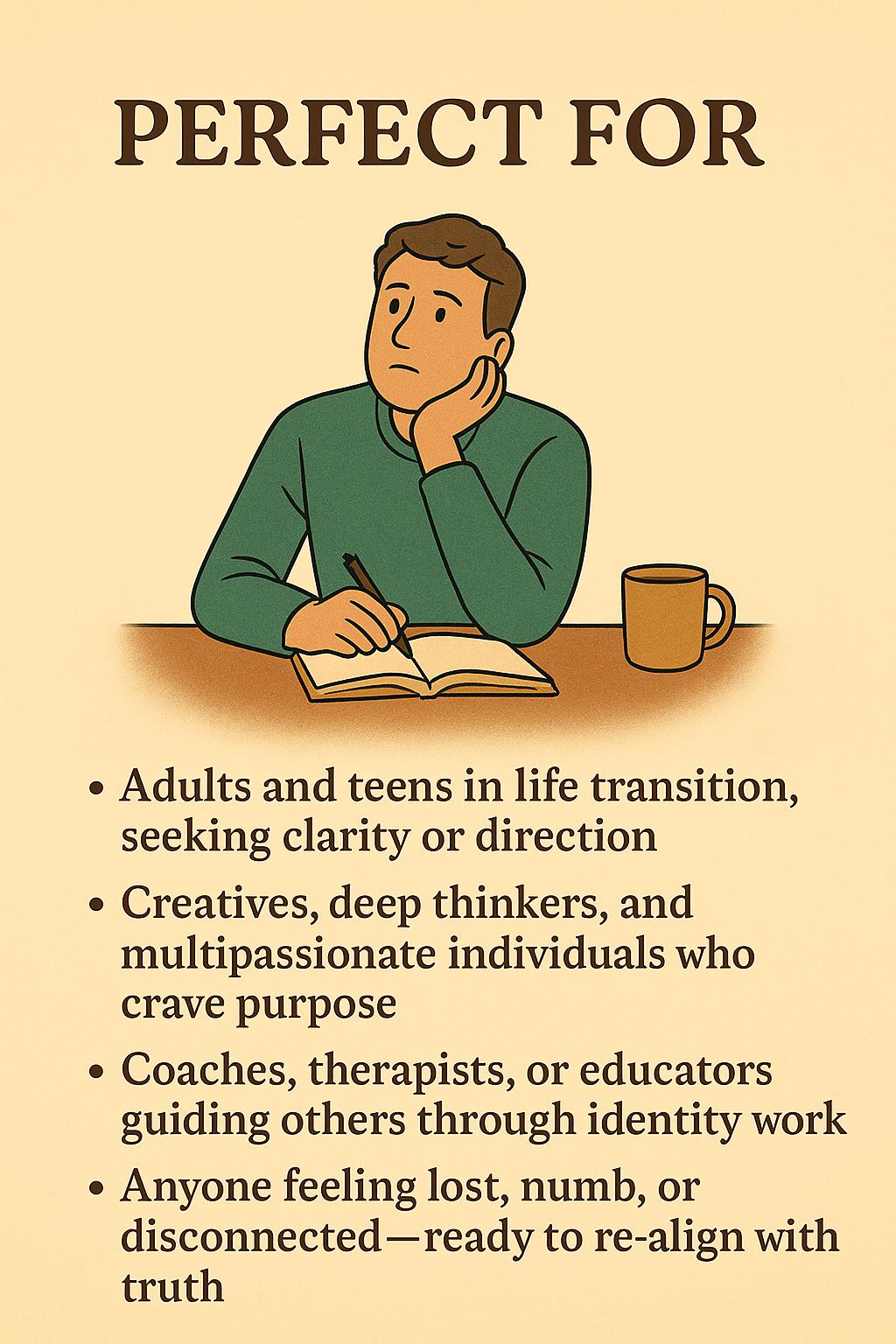Why Am I Here? Life Purpose Journal | Printable Self-Discovery Workbook PDF