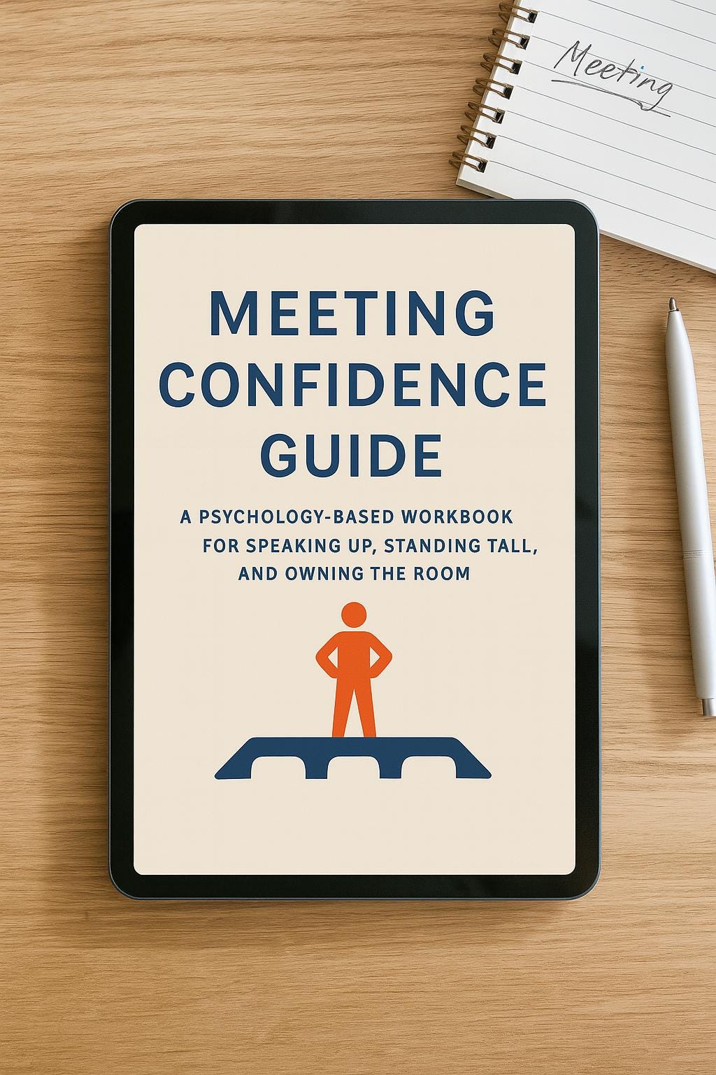 Meeting Confidence Guide PDF – Speak Up in Meetings, Be Heard and Self-Assured | Workbook for Professionals & Teams