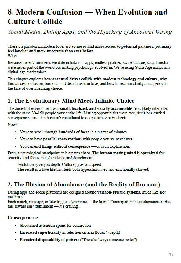 Love, Attraction & Evolution – A Psychology-Based Guide to Human Mating Instincts, Desire, and Emotional Bonding Across Time