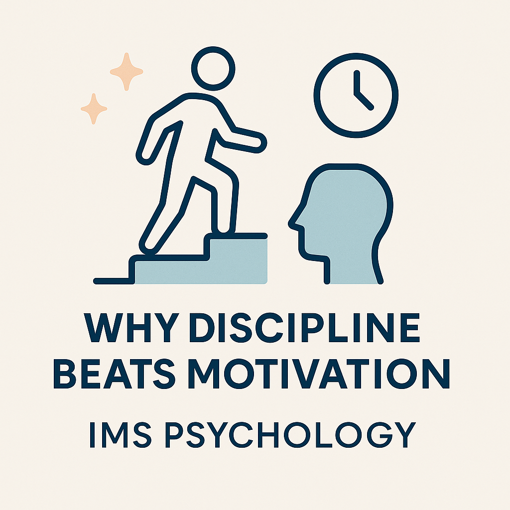 Why Discipline Beats Motivation