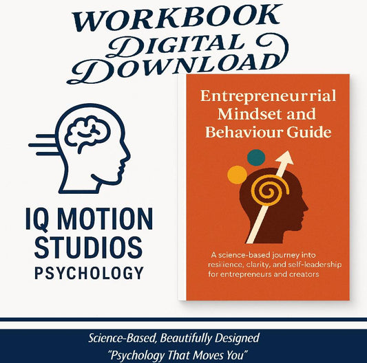 Entrepreneurial Mindset Guide PDF – 60+ Pages for Building Resilience, Vision & Growth Habits | Psychology-Based Workbook