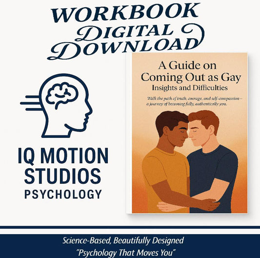 Coming Out as Gay Workbook  | LGBTQ+ Self-Acceptance Guide | 20-Section PDF for Emotional Clarity & Identity Support