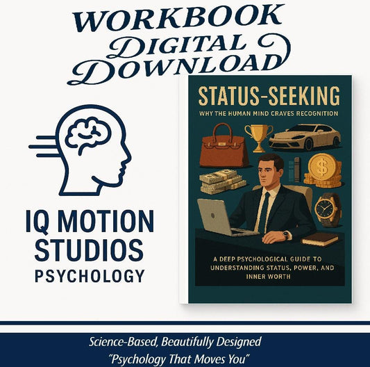 Status-Seeking Workbook | Psychology of Approval & Appearance | Self-Worth Healing PDF (60+ pages)