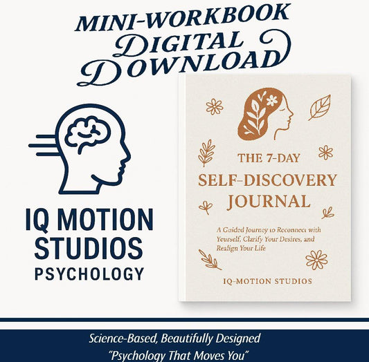 7-Day Self-Discovery Journal | Guided Prompts for Clarity, Growth & Realignment