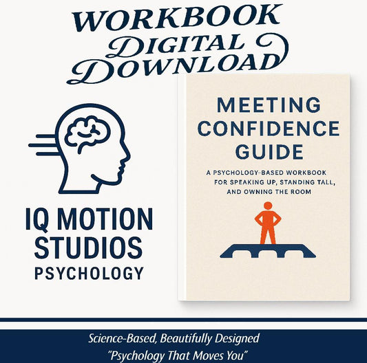 Meeting Confidence Guide PDF – Speak Up in Meetings, Be Heard and Self-Assured | Workbook for Professionals & Teams