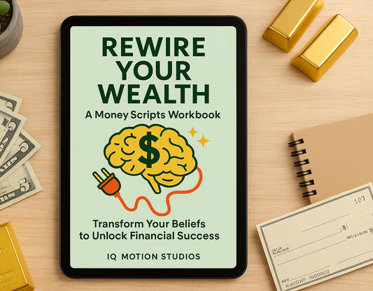 Rewire Your Wealth – Psychology-Based Money Workbook to Transform Beliefs & Improve Financial Habits