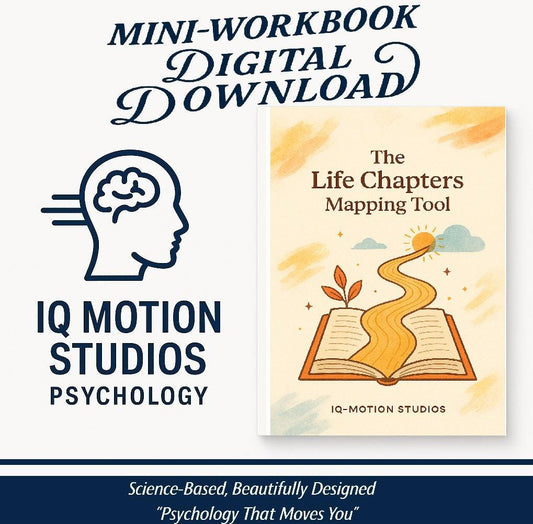 The Life Chapters Mapping Tool | Narrative Therapy-Inspired Journal for Reflection, Healing & Clarity | A4 Printable PDF