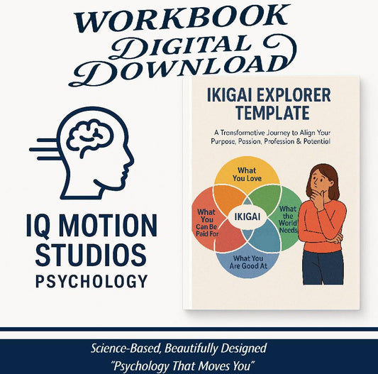Ikigai Workbook – Find Your Purpose & Career Alignment