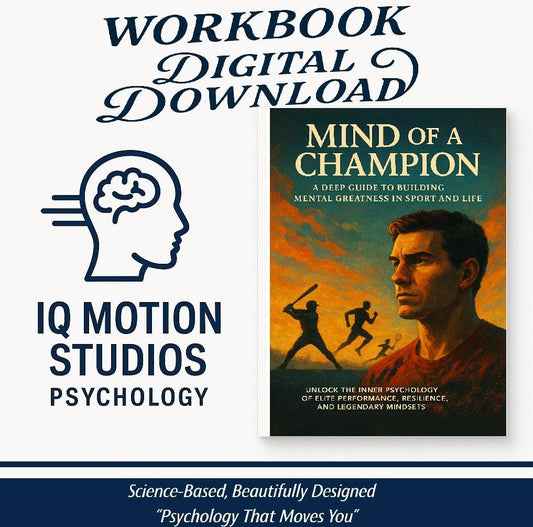 Mind of a Champion – A Psychology-Based Workbook to Build Mental Toughness, Discipline, and Resilience in a World That Tests You