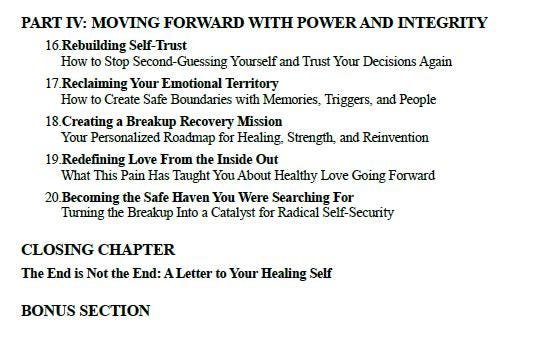 Self-Soothing for Breakups PDF | Printable Healing Workbook for Heartbreak, Anxiety, Attachment, Inner Child & Emotional Recovery
