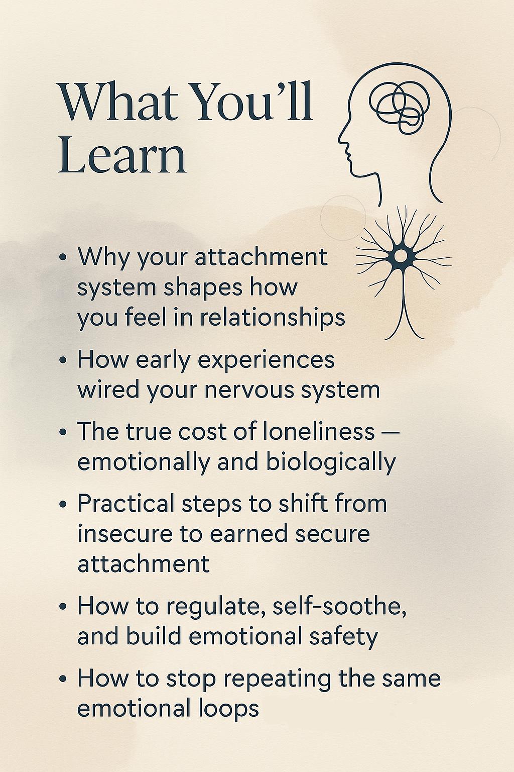 Attachment Styles and Loneliness Guide | Adult Emotional Healing Workbook | Connection & Self-Trust Tools (60+ pgs)
