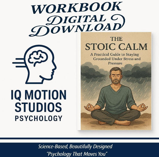 The Stoic Calm – A Practical Guide to Managing Stress, Anxiety & Pressure with Ancient Philosophy and Modern Psychology