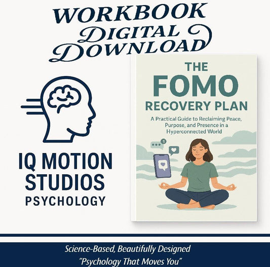 The FOMO Recovery Plan – Printable Workbook to Overcome Comparison, Reclaim Presence & Heal from Social Media Anxiety